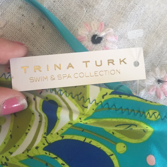 NWT Trina Turk bandeau bikini top - Picture 2 of 3